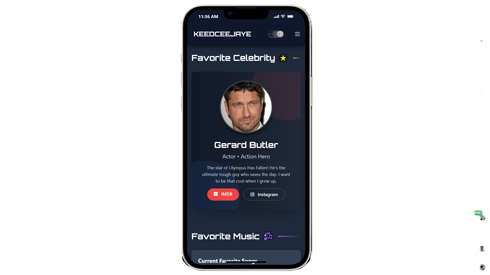 My brother's app